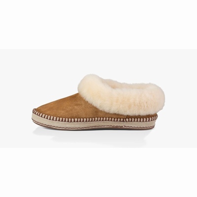 Chinelos UGG Wrin Mulher Marrom | PT-UQKPI